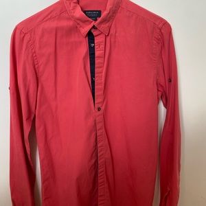 Zara red shirt